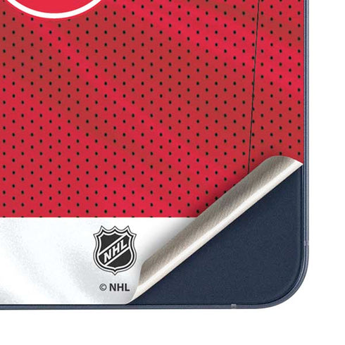 NHL Detroit Red Wings Home Jersey Galaxy A35 5G Skin